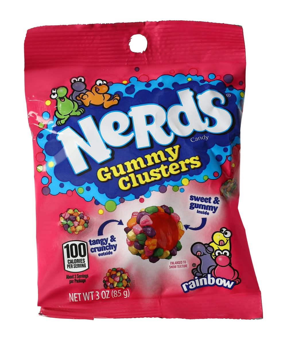Nerds® Gummy Clusters Bag 3oz - Rainbow