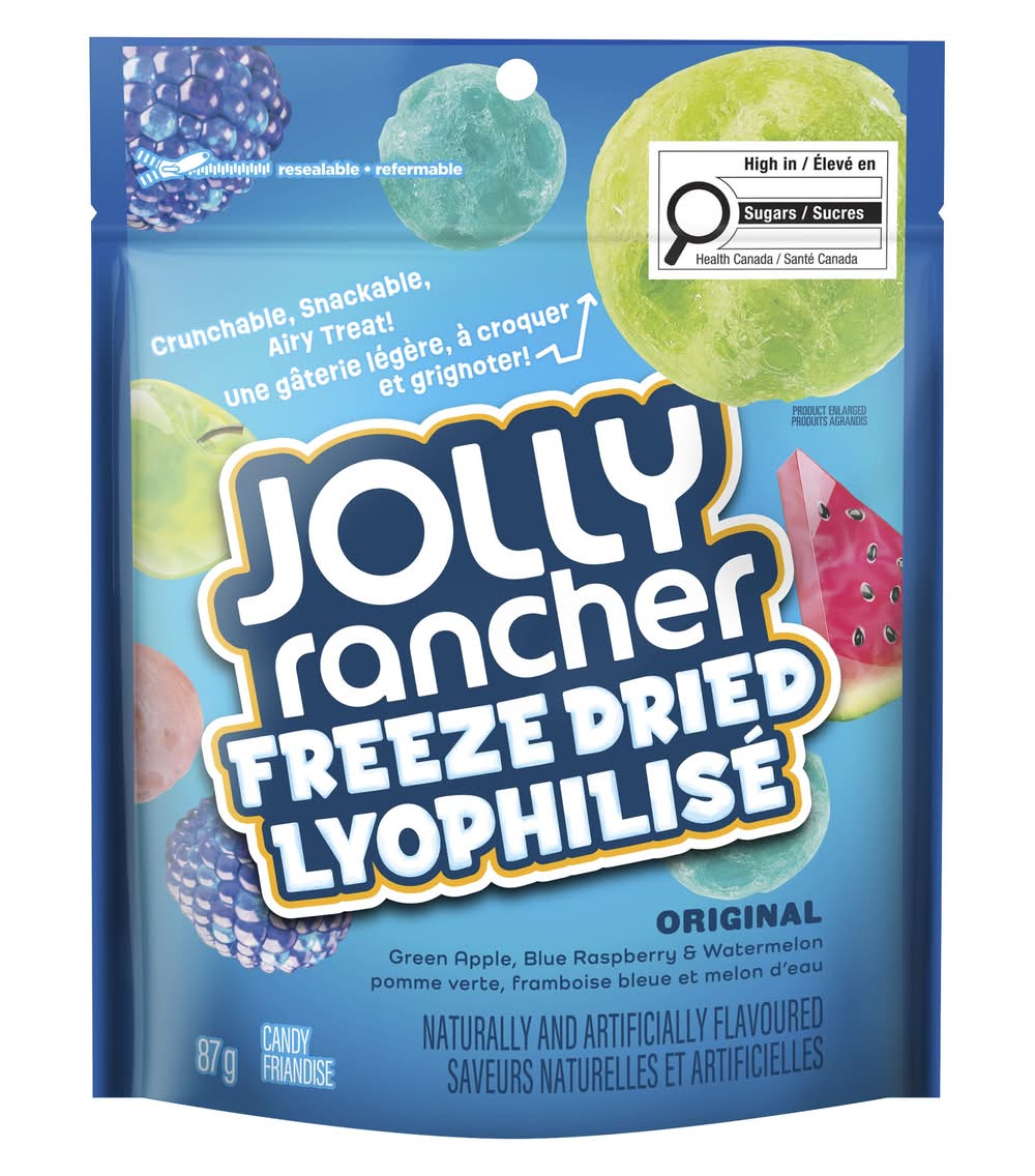 Jolly Rancher Freeze Dried Candy, Original (87 g)