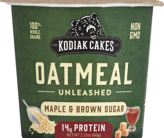 Kodiak Unleashed Oatmeal (maple-brown sugar )