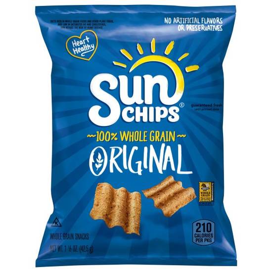Sun Chips Original Whole Grain Snacks