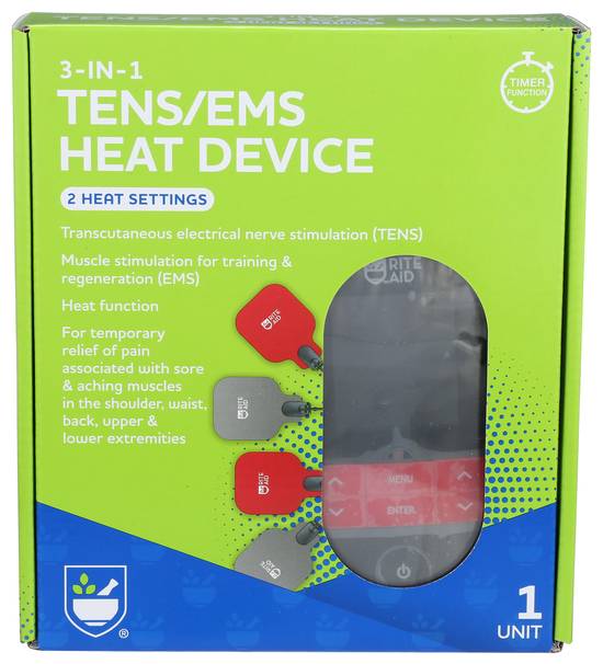 Rite Aid 3-in-1 Tens/ems Heat Device