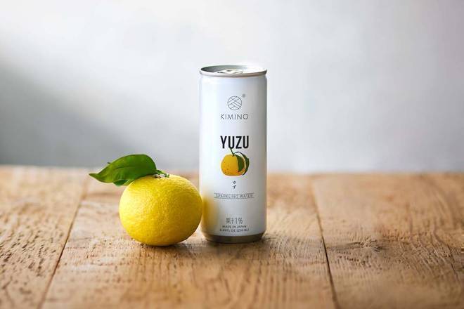 ゆず　スパークリングウォーター YUZU SPARKLING WATER