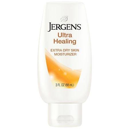 Jergens Ultra Healing Extra Dry Skin Moisturizer, Hand and Body Lotion - 3.0 fl oz x 3 pack