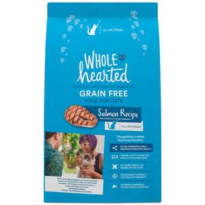 Whole hearted all life stages alimento natural para gato receta salmón (5.4 kg)