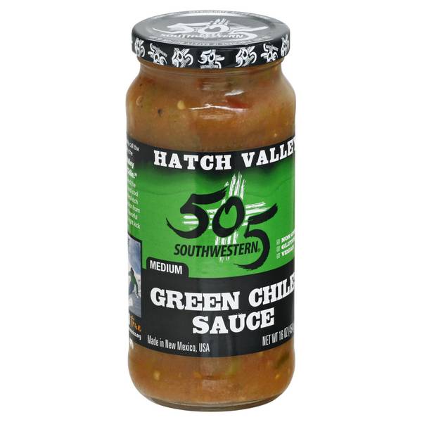 505 Southwestern Sauce Organic Green Chile Medium Jar