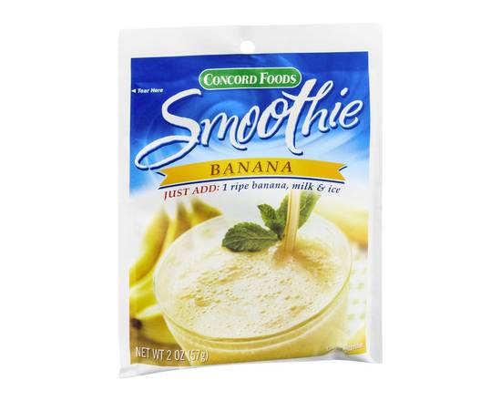 Concord Foods · Banana Smoothie Mix (2 oz)