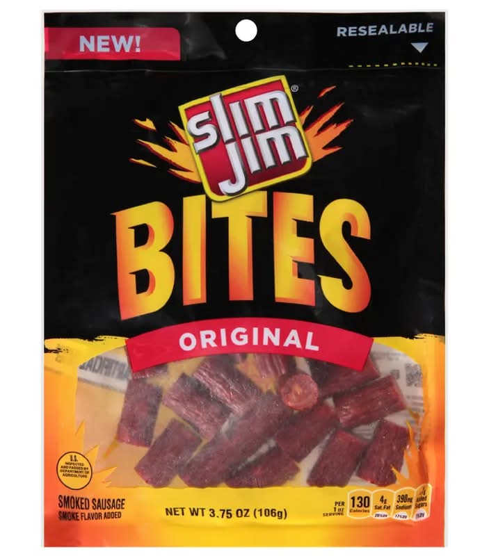 Slim Jim Bites Original Smoked Sausage