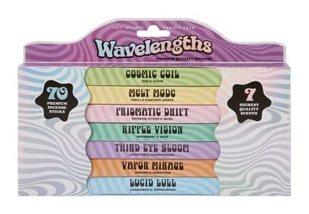 Wavelengths™ Incense Variety Pack 70-Count