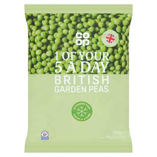 Co-op British Garden Peas 750g