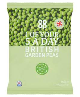 Co-op British Garden Peas 750g