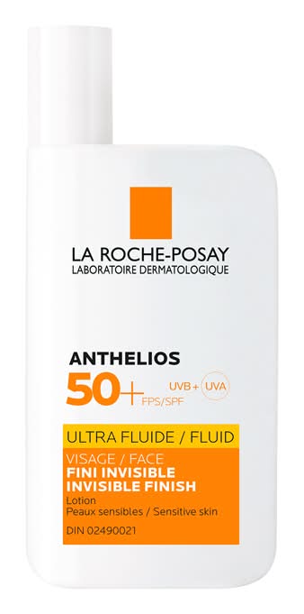 La roche-posay anthelios crème solaire ultra fluide pour visage fps 50 - anthelios ultra-fluid face sunscreen spf 50