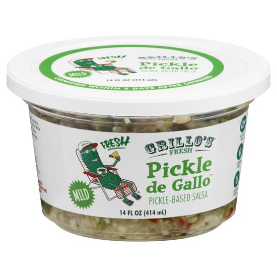 Grillo's Mild Pickle De Gallo (14 fl oz)
