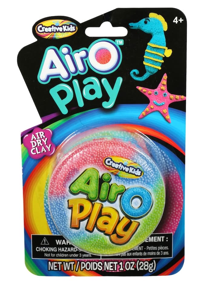 Creative Kids Airo Play Air Dry Clay 4+ Years, Assorted (1 oz)