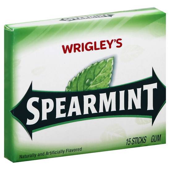 Wrigley's Gums (spearmint)