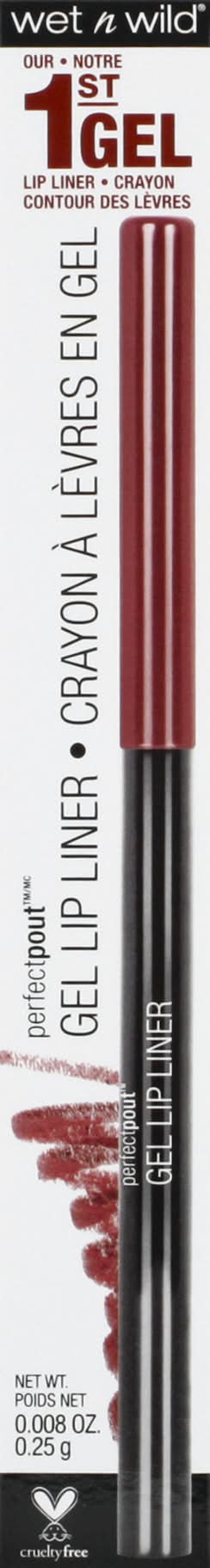 wet n wild Gel Lip Liner, 652C Gone Burgundy (300 mg)