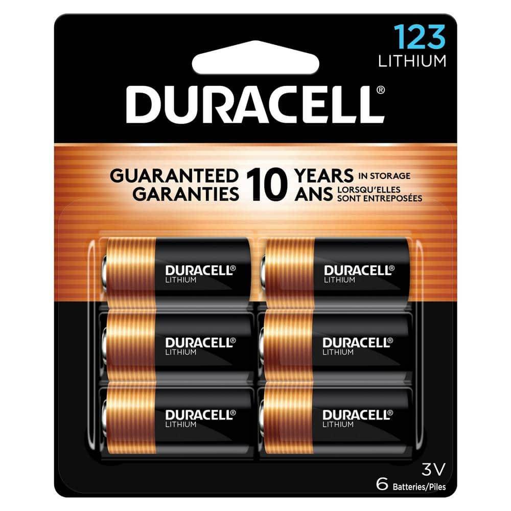 Duracell Cr123a 3v Lithium Battery (6 ct)