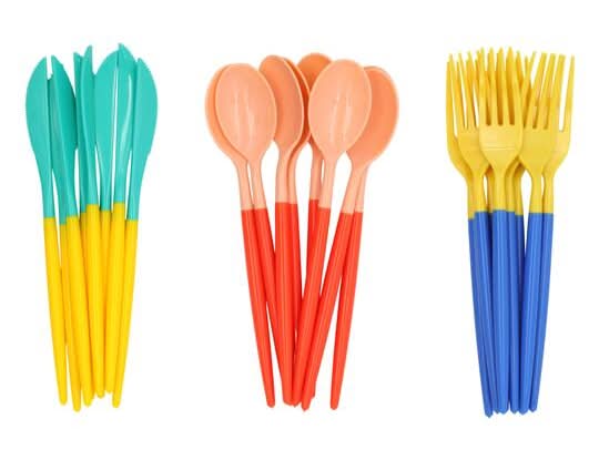 Jonathan Adler X Michaels Two-Tone Cutlery Set