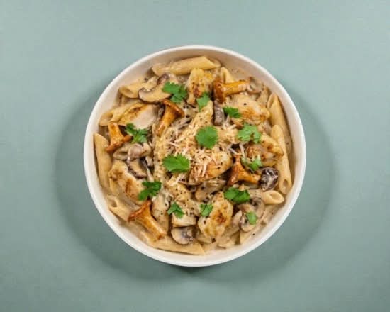 🍝 Pâtes Forestière 🍄 🍗