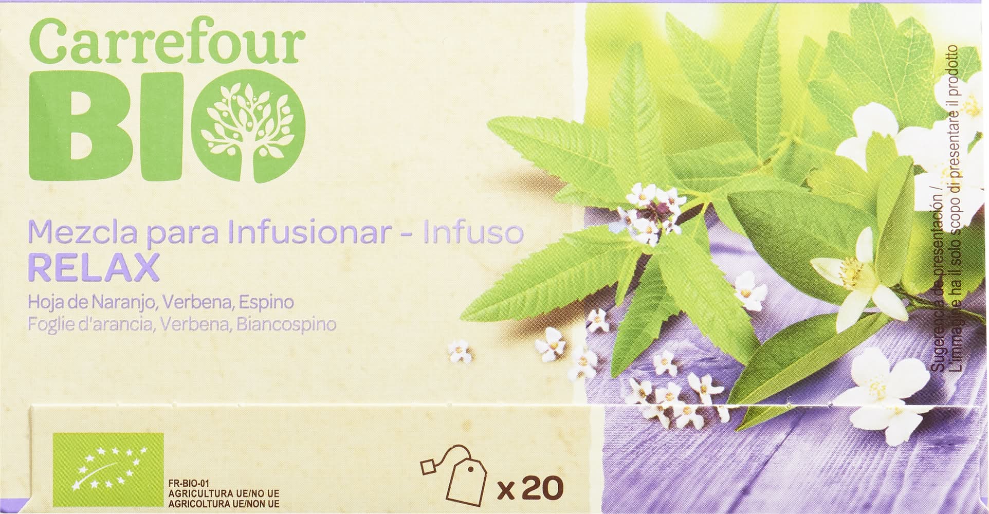 Carrefour Bio - Infusion relax (20)