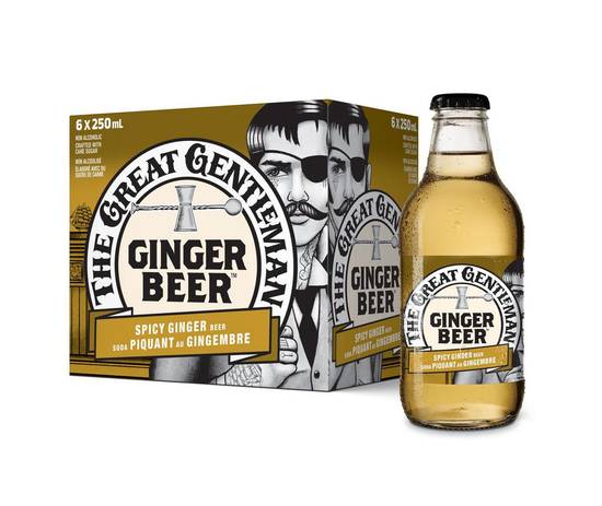 The Great Gentleman Spicy Ginger Beer (6 pack, 250 ml)