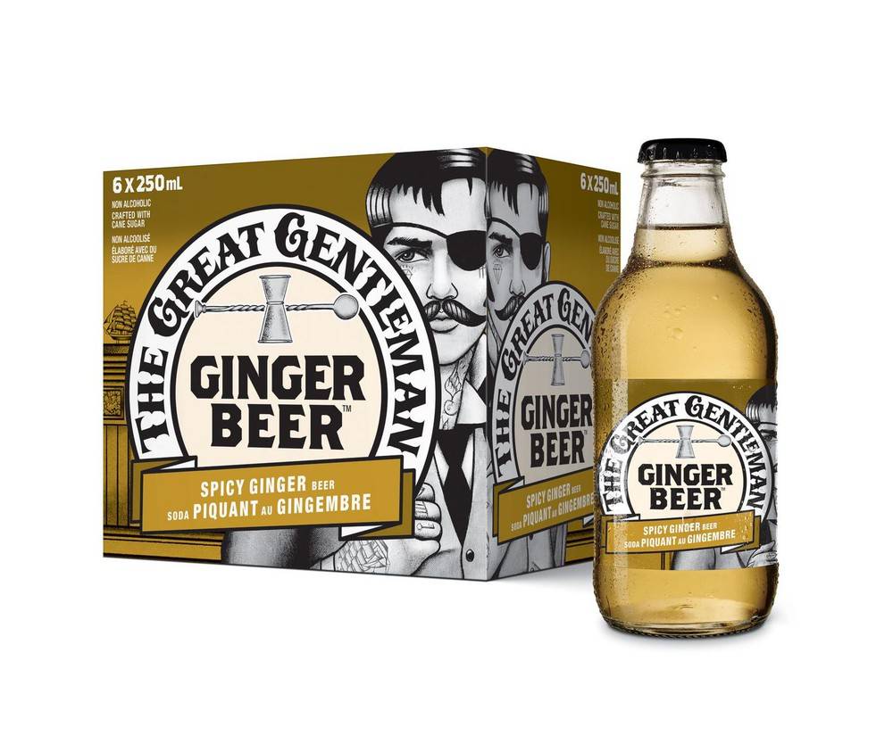 The Great Gentleman Spicy Ginger Beer (6 x 250 ml)