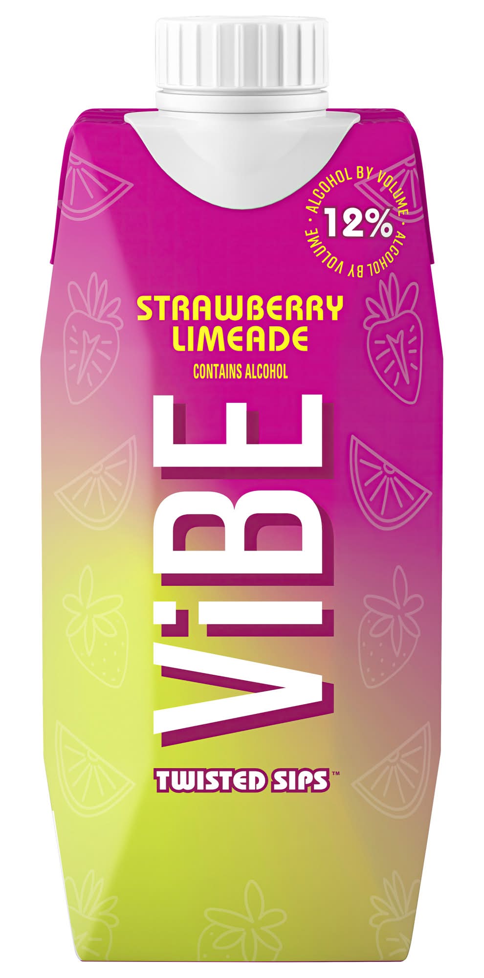 Vibe Ready To Drink Wine Cocktail, Strawberry Limeade (500 ml)