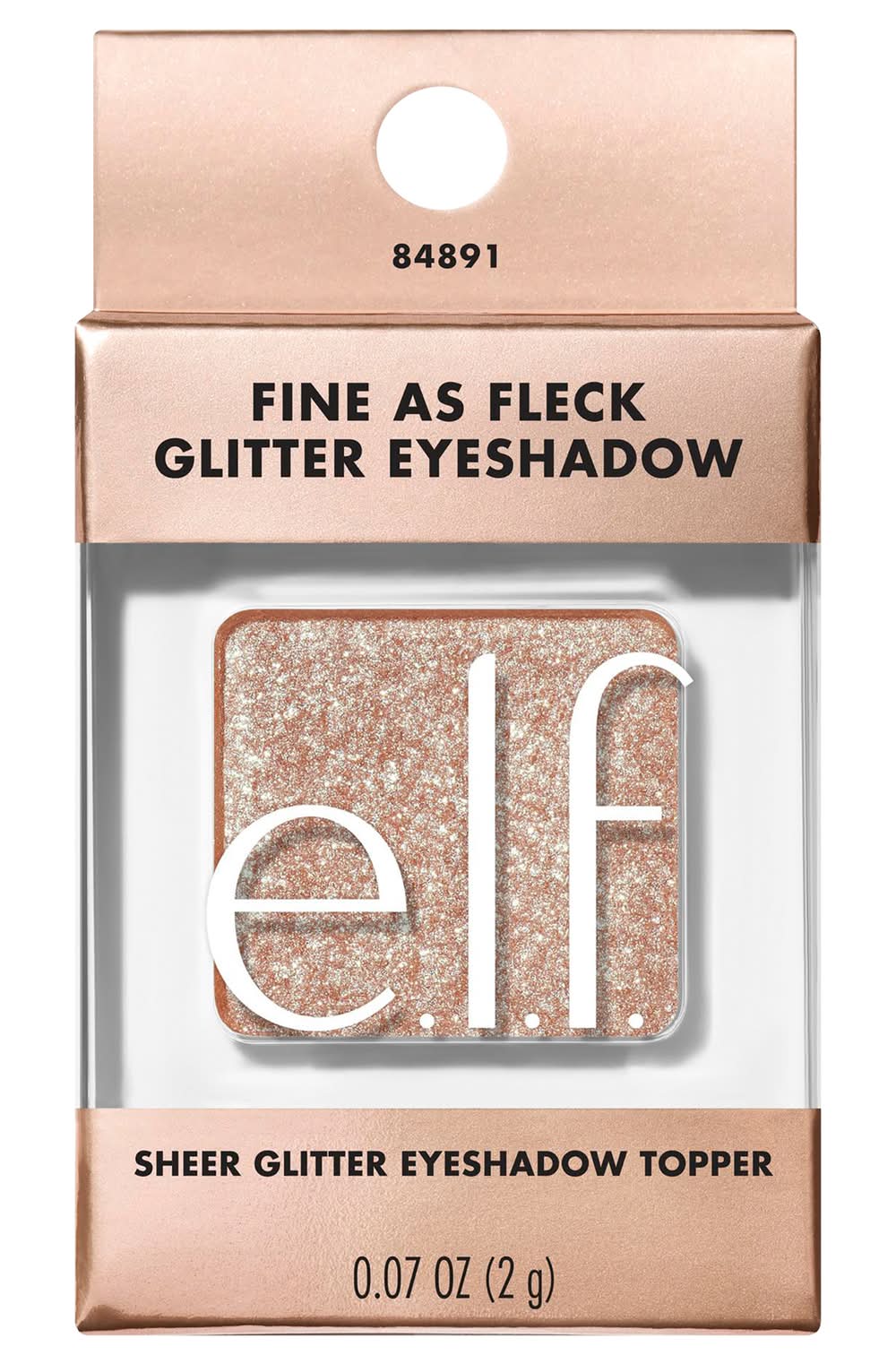e.l.f. Fine As Fleck Sheer Glitter Eyeshadow, Champagne Showers (0.07 oz)