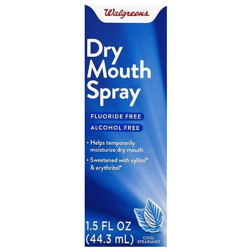 Walgreens Dry Mouth Spray Cool Spearmint - 1.5 oz