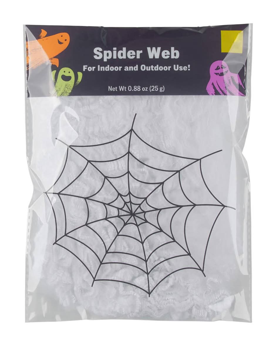 Halloween Indoor & Outdoor Spider Web Decor