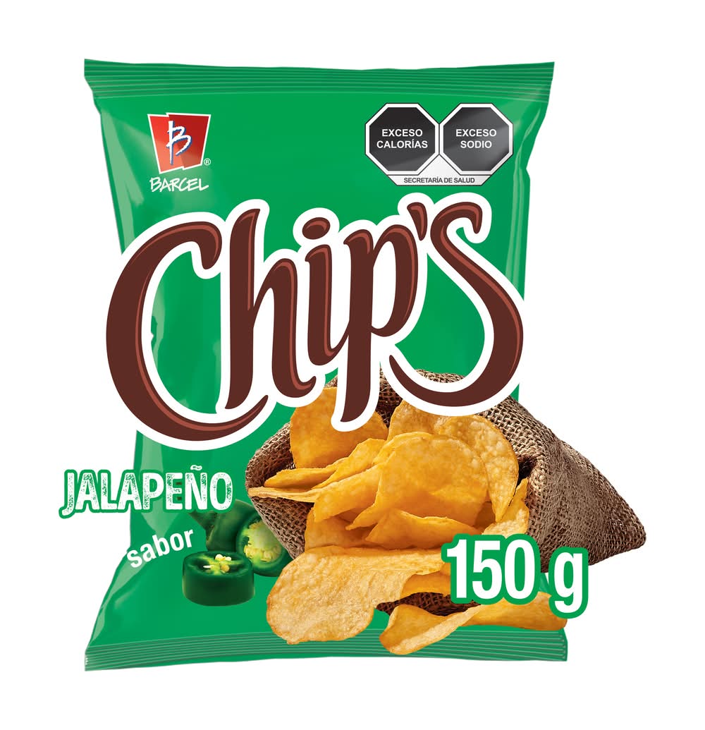 Chip's · Papas fritas, jalapeño (150 g)