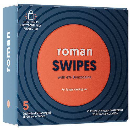 Roman Swipes Endurance Wipes - 5.0 ea