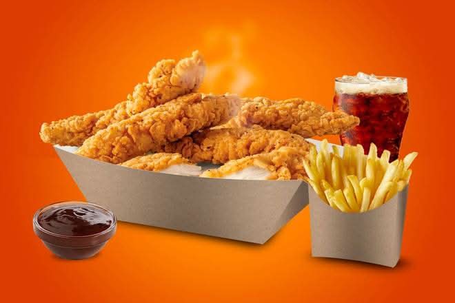 🐔 Tenders de Poulet (4 pcs)
