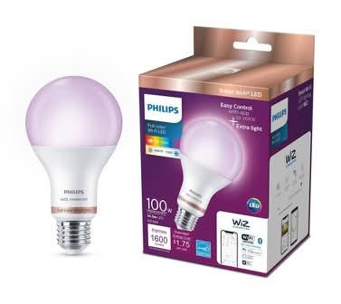 Philips Smart Wi-Fi 100-watt A21 Led Bulb Wiz With Bluetooth