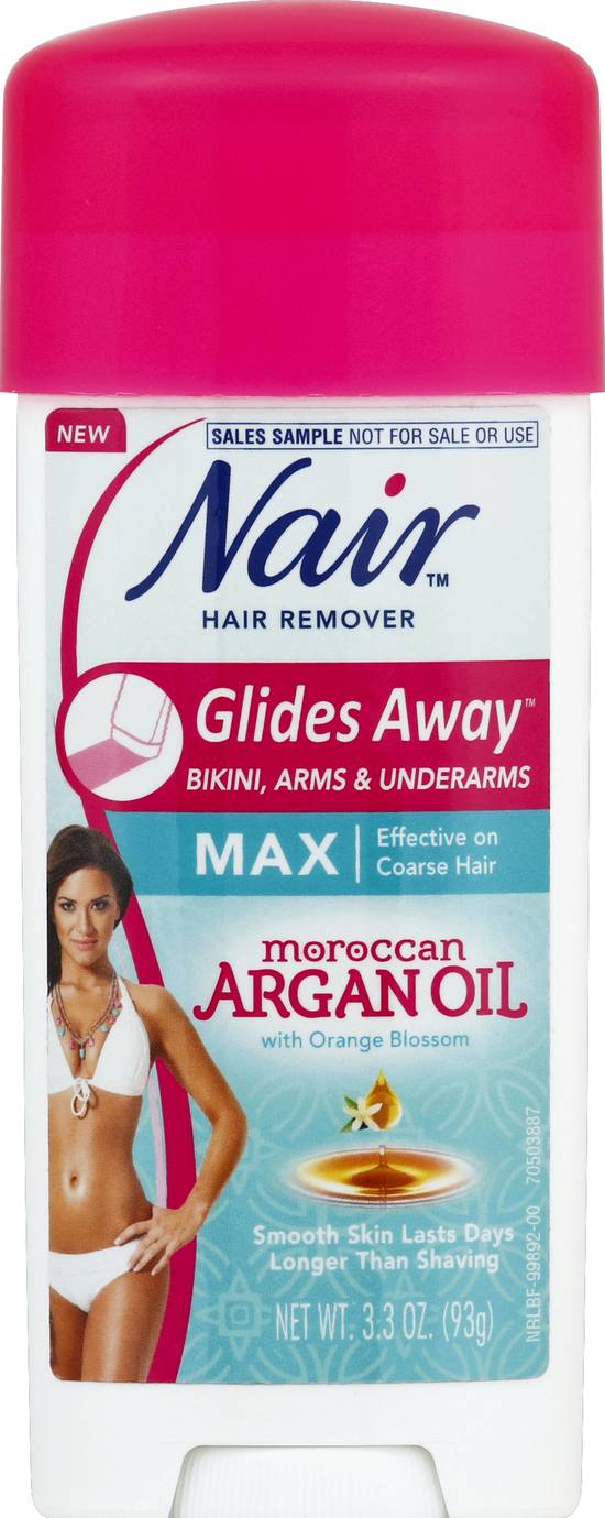 Nair Hair Remover Glides Away Hair Removal Cream (3.3 oz)