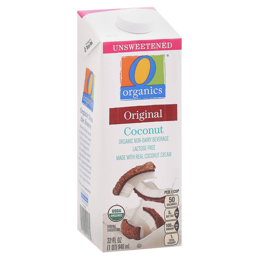 O Organics Unsweetened Original Coconut Non-Dairy Beverage (32 fl oz)