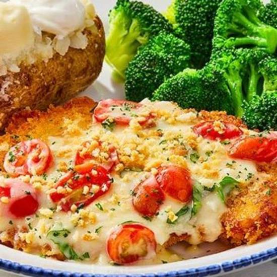 New! Parmesan-Crusted Chicken