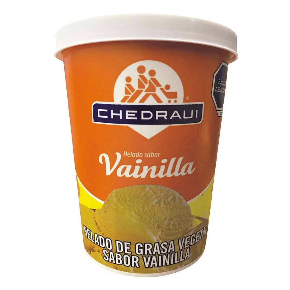 Chedraui helado (vainilla)