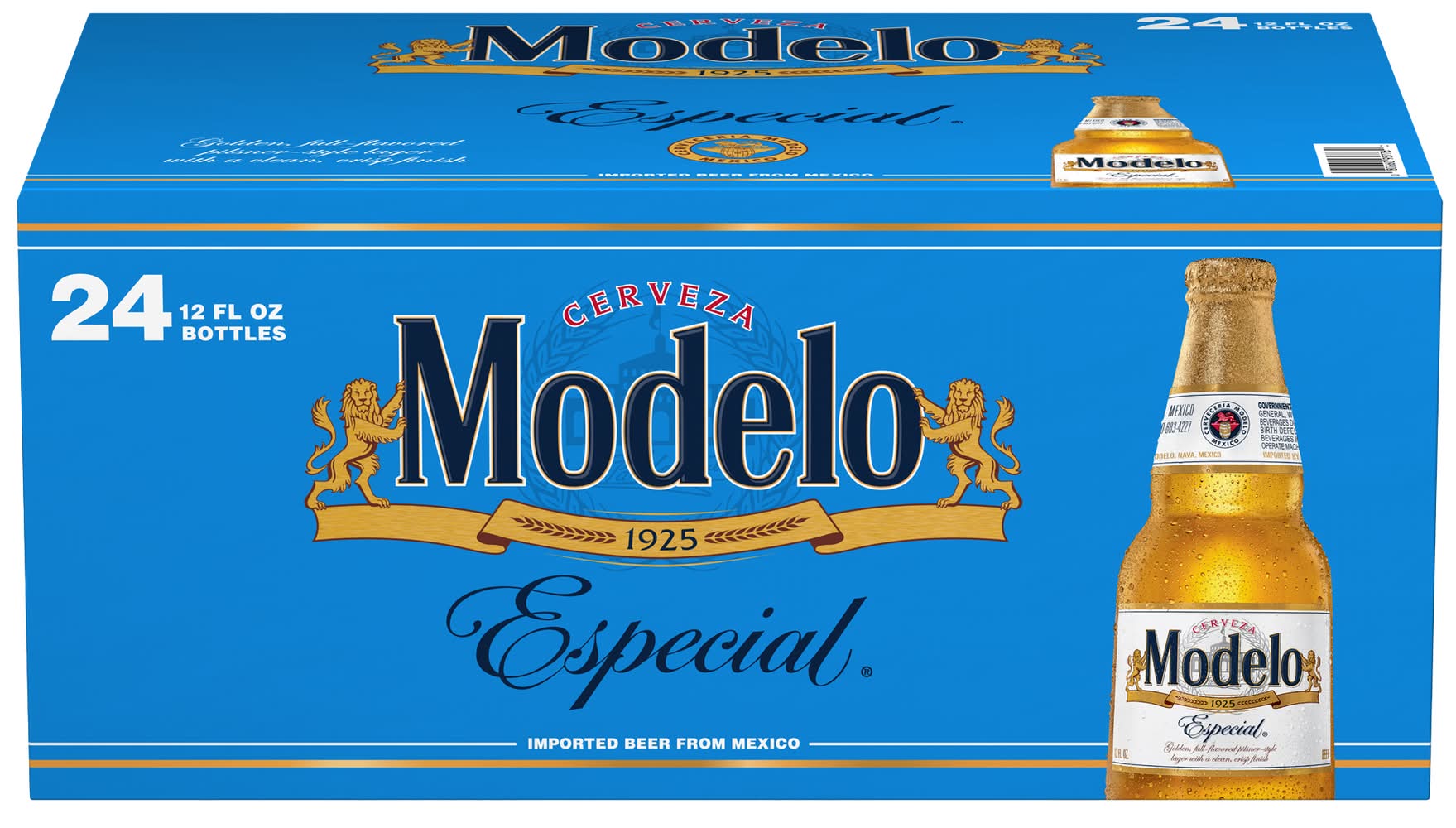Modelo Especial Mexican Lager Imported Beer (24 x 12 fl oz)