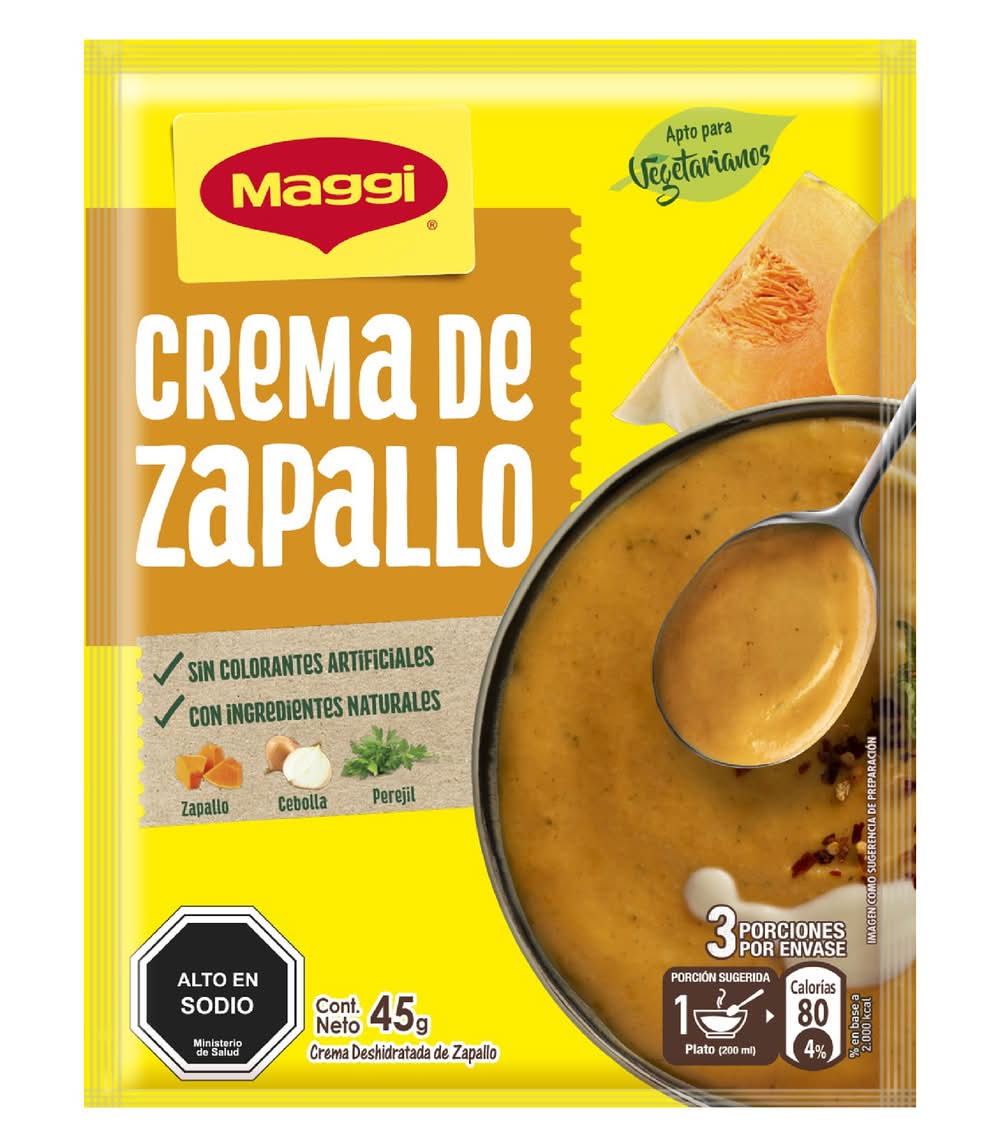 Maggi · Crema tradición zapallo (45 g)