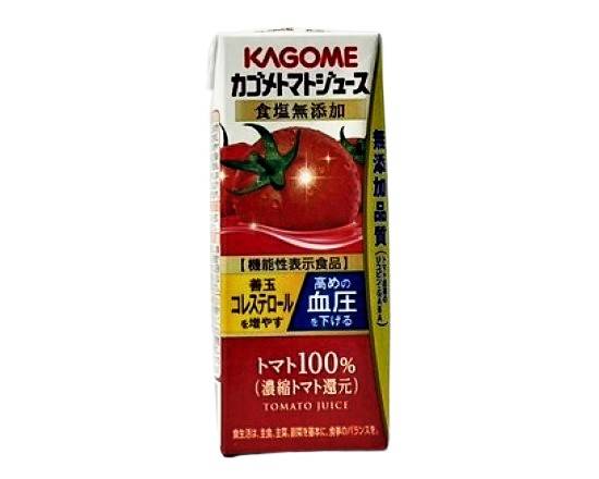 12_カゴメ　トマトジュース食塩無添加（200ml）