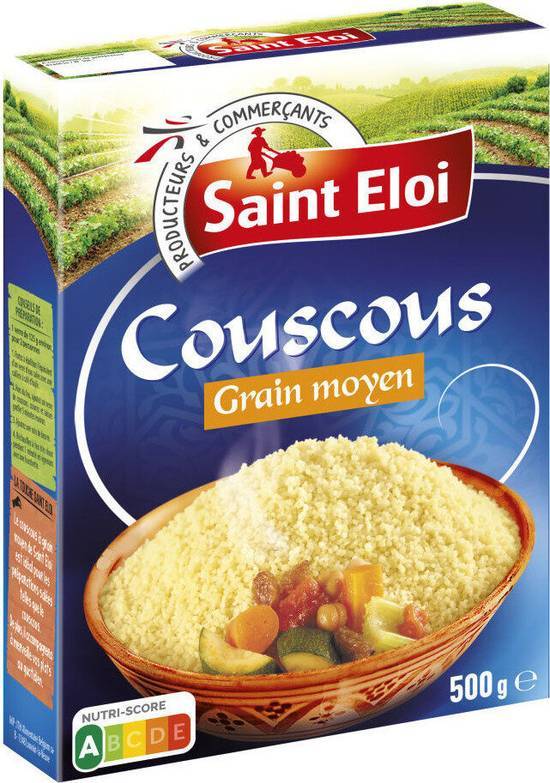 Couscous grain moyen - saint eloi - 500g