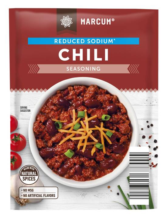 Marcum Reduced Sodium Chilli Seasoning