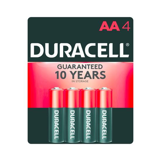 Duracell Alkaline Batteries AA (4 ct)