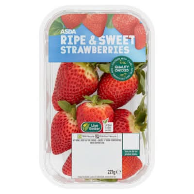 Asda Grower's Selection British Strawberries 227g