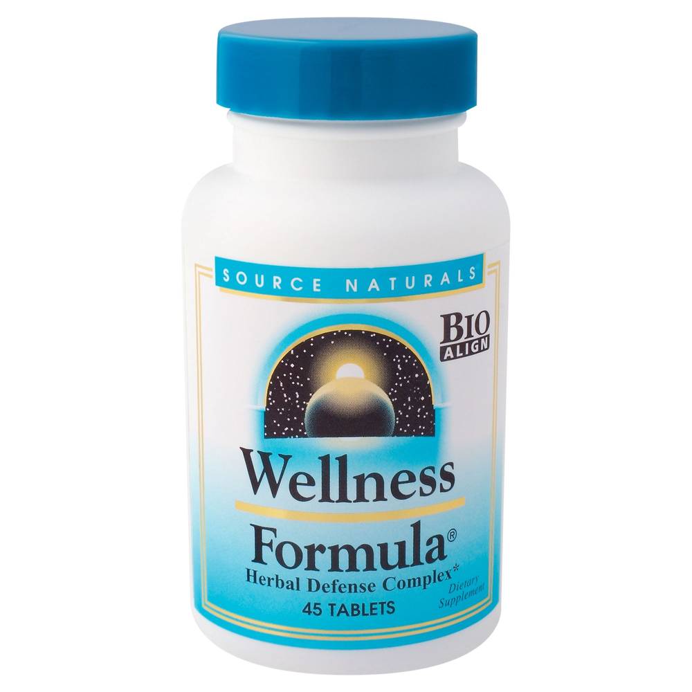 Source Naturals Wellness Formula Herbal Defense Complex Tablets (45 ct)