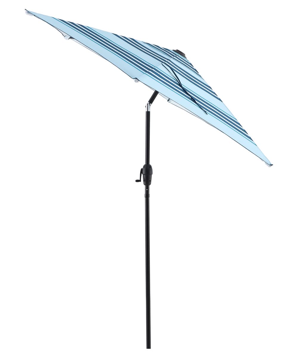 bright color patio umbrellas for sale Rainbow Crank & Tilt Round Outdoor Patio Umbrella, 7.5'