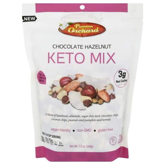 Premium Orchard Chocolate Hazelnut Keto Mix