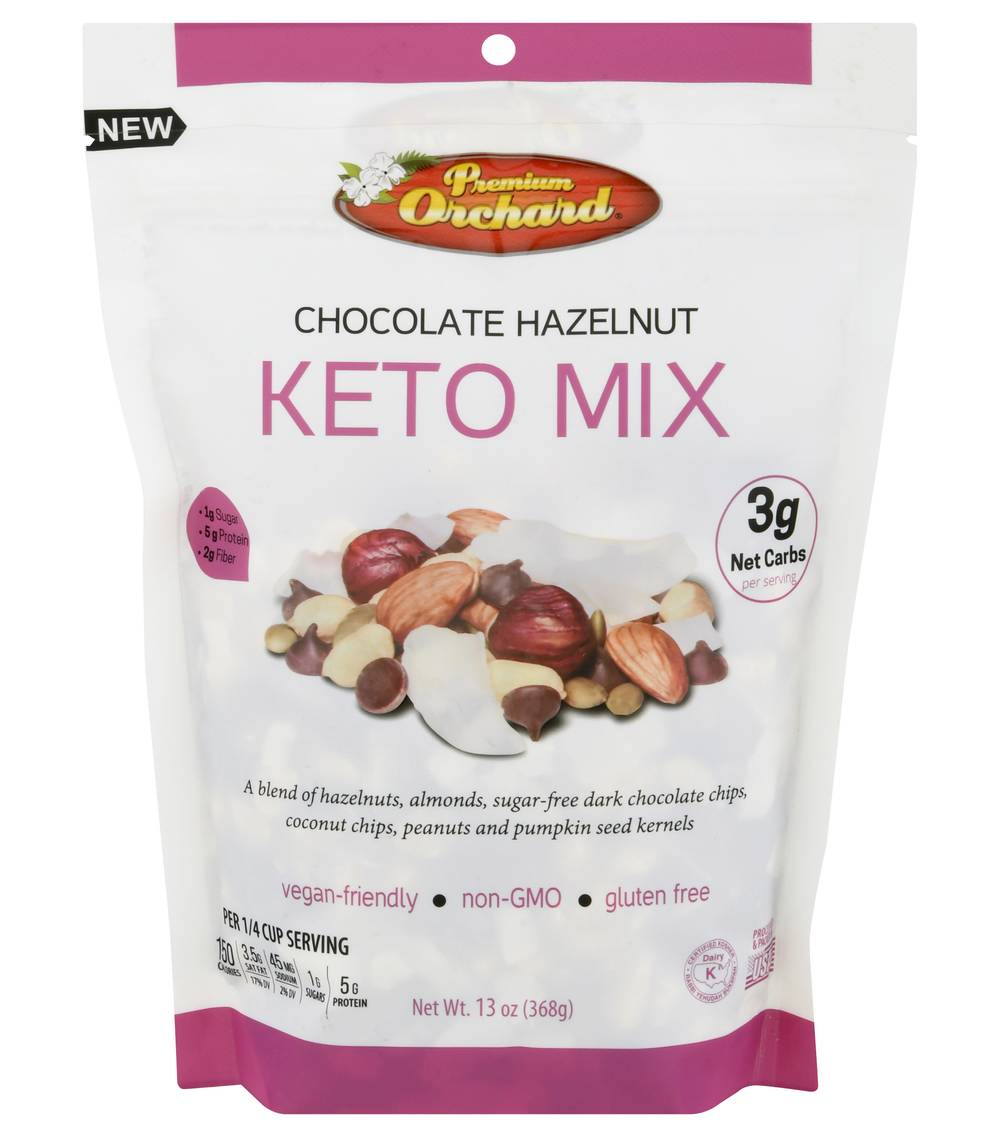 Premium Orchard Chocolate Hazelnut Keto Mix (13 oz)