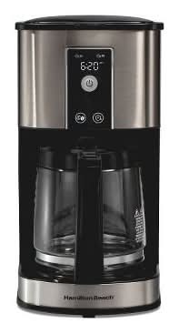 Hamilton Beach 12Cup Programmable Hot & Iced Coffee Maker, Black