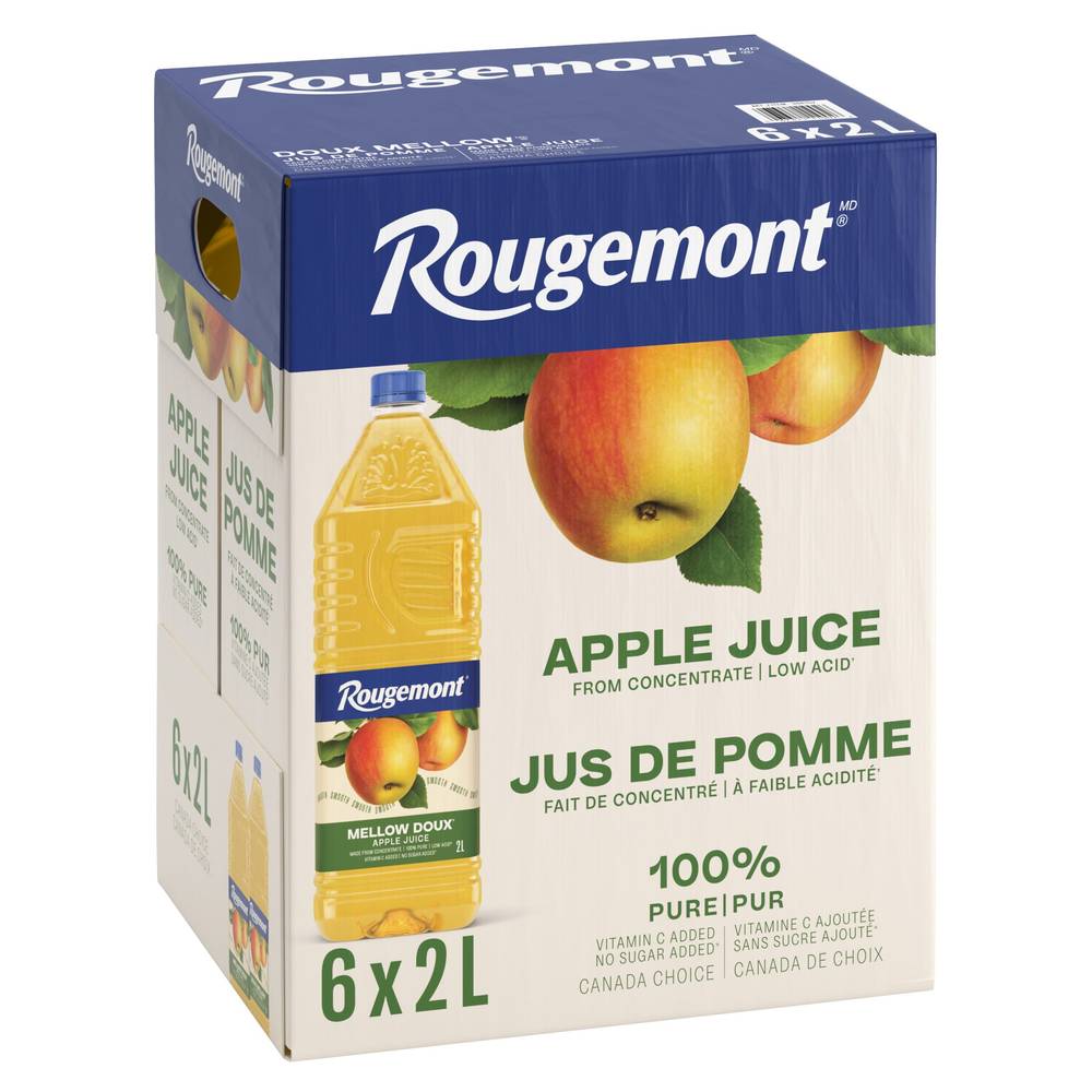Rougemont - Jus De Pommes Doux, 6 × 2 L